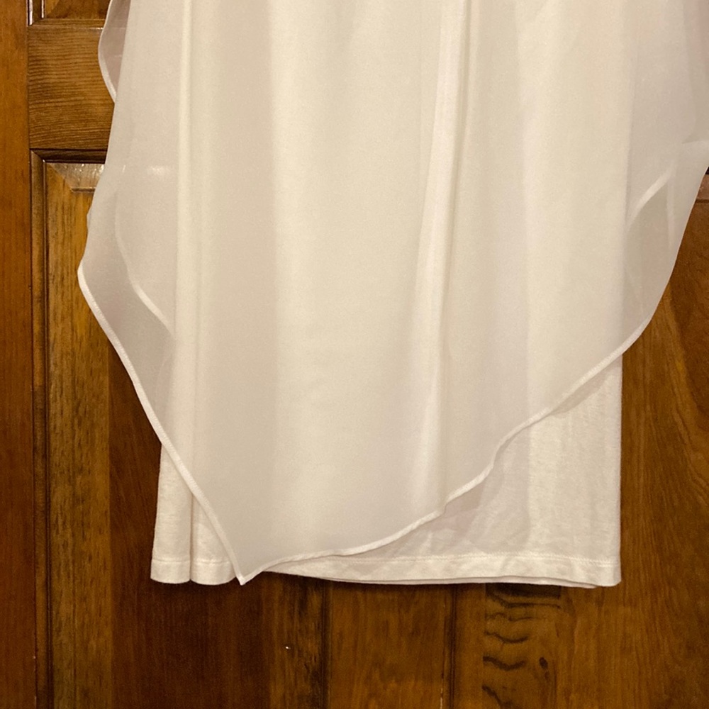 NWT Large AGB Ivory Layered Top (ABBA) - Picture 3 of 12